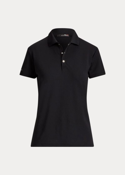 Polos Ralph Lauren Mujer Negros - Classic Fit Golf Tour - XULQH4569